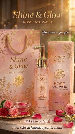 Rose face wash