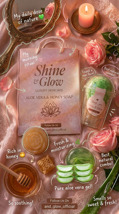 Aloe Vera + honey soap