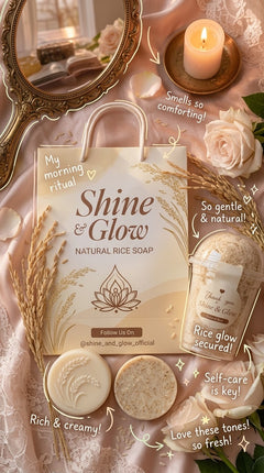 Rice soap