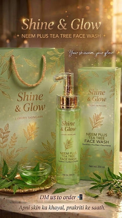 Neem+ tea tree face wash
